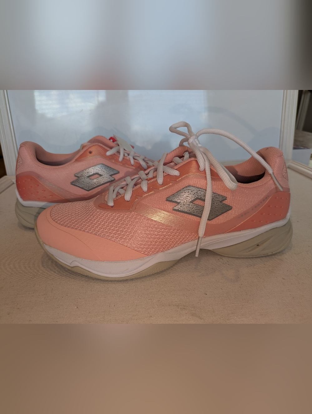 Lotto Mirage 400 ALR W Tennis Shoes Peach Orange Women’s 9.5 NWT